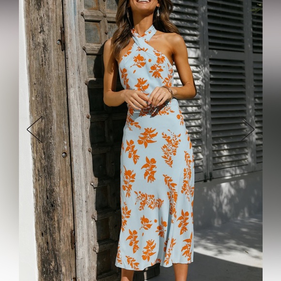Hello Molly Dresses & Skirts - Hello Molly Leave me loving you midi dress blue